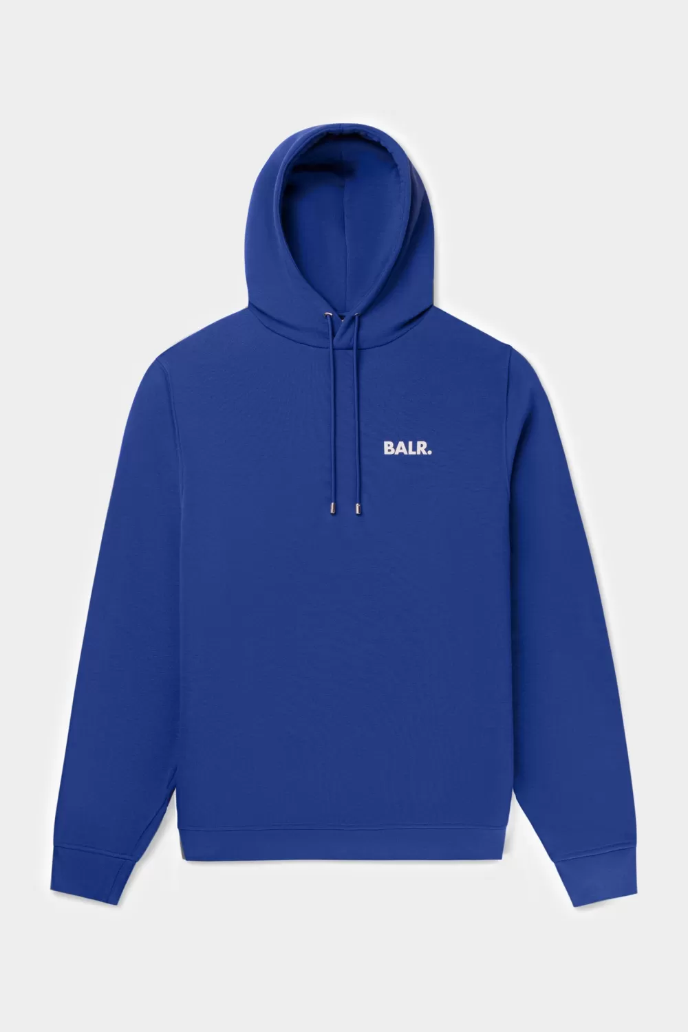 Hot Brand Straight Small Logo Hoodie Surf The Web/Bright White Heren Hoodies