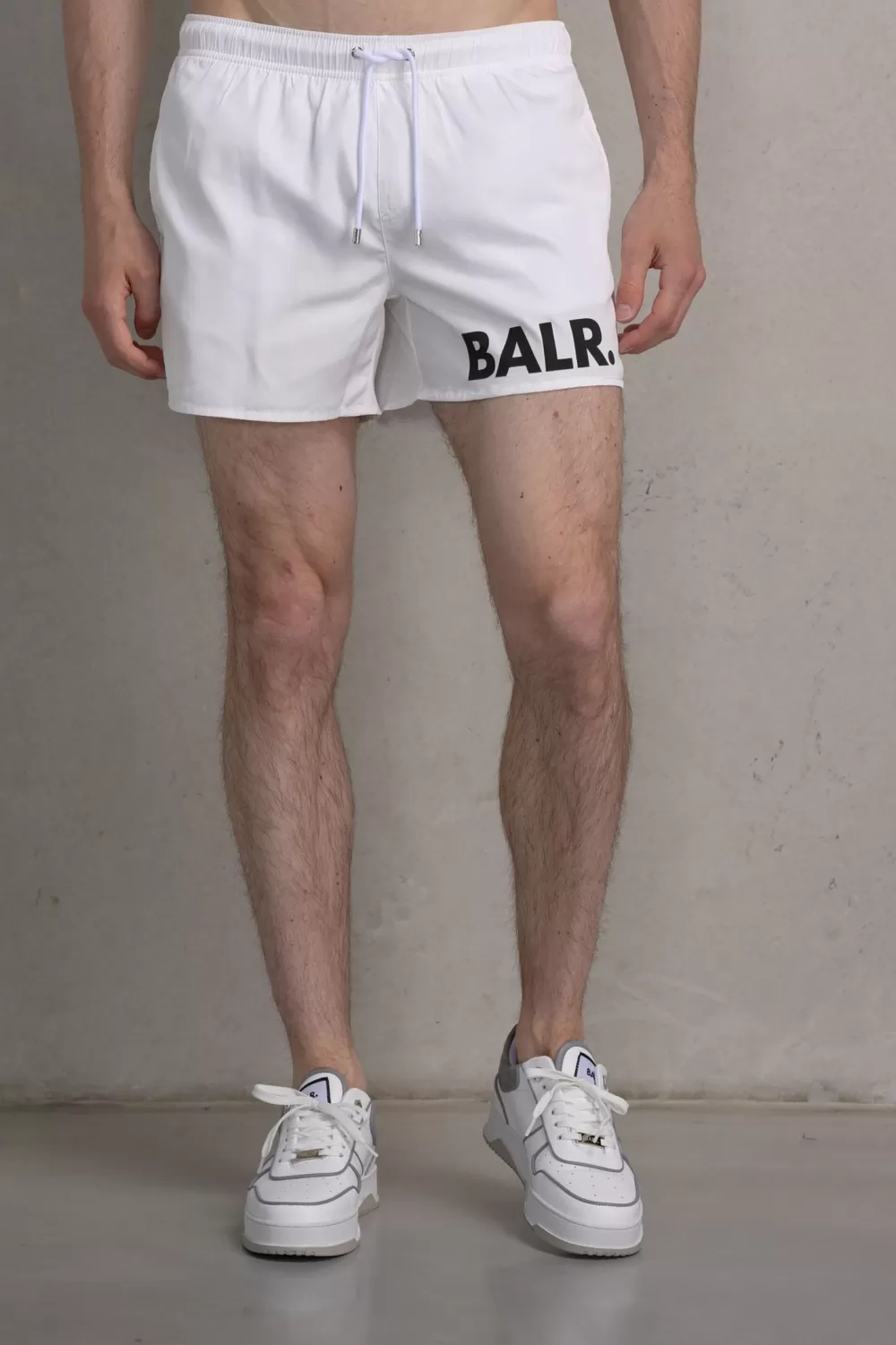 Flash Sale Classic Big Brand Swim Short Bright White Heren Zwemkleding