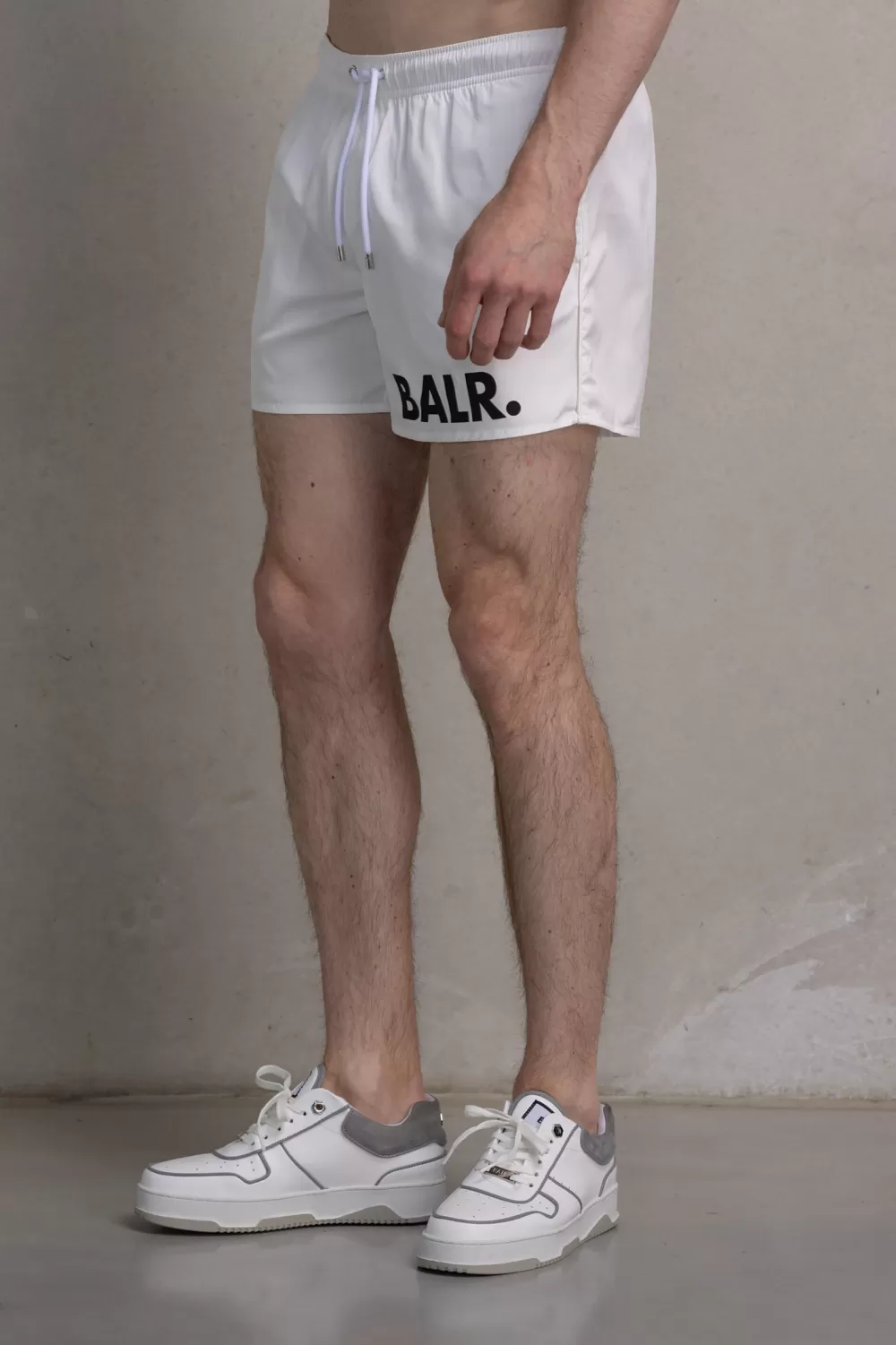 Flash Sale Classic Big Brand Swim Short Bright White Heren Zwemkleding