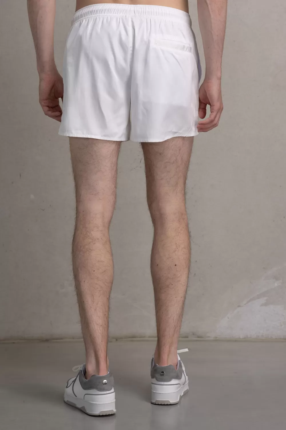 Flash Sale Classic Big Brand Swim Short Bright White Heren Zwemkleding