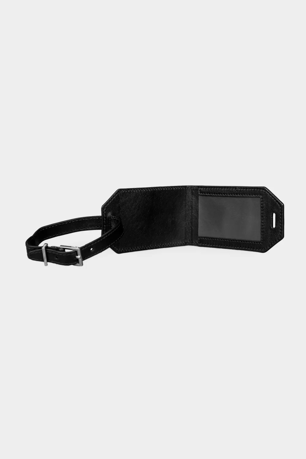 Best Leather Luggage Tag Black Heren Tassen & Reizen