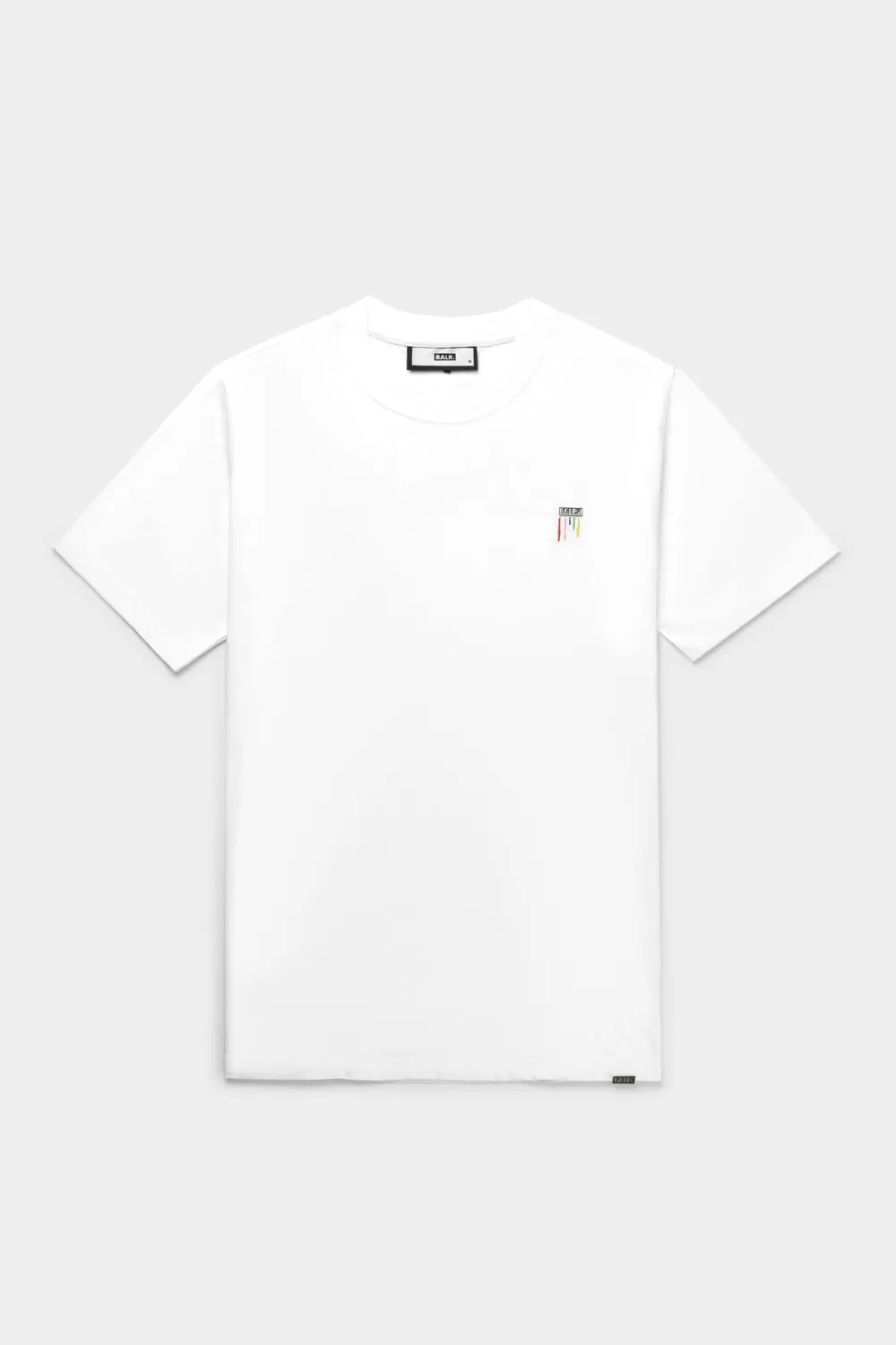Flash Sale Olaf Straight Colored Letters T-Shirt Bright White Heren T-Shirts