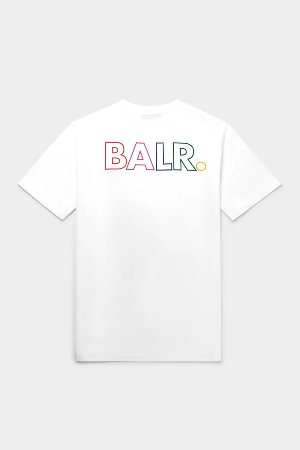 Flash Sale Olaf Straight Colored Letters T-Shirt Bright White Heren T-Shirts
